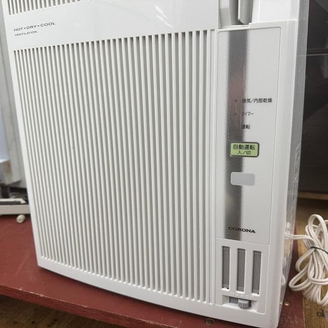 美品【 CORONA 】コロナ 窓用ルームエアコン リモコン付CWH-A1822
