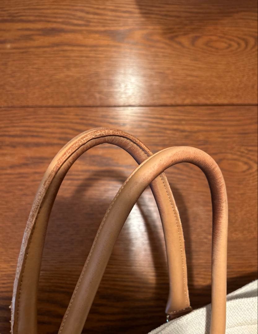 ほ*る様 【中古!CELINEキャンバス ロゴプリント ホリゾンタル カバ トー