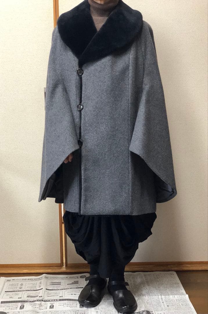 【新品　未着用】ジュンヤワタナベコムデギャルソン ケープ　コート