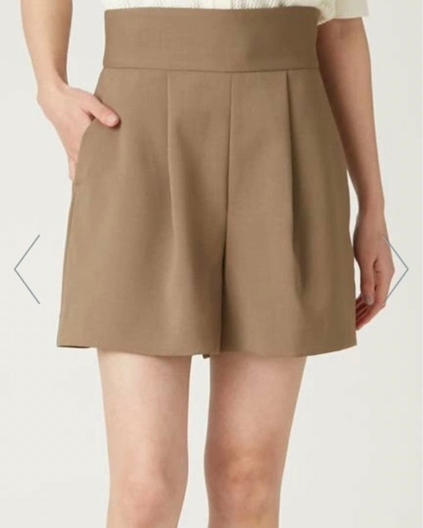 フレイアイディー FRAY ID ツータックキュロットパンツ／ウォッシャブル