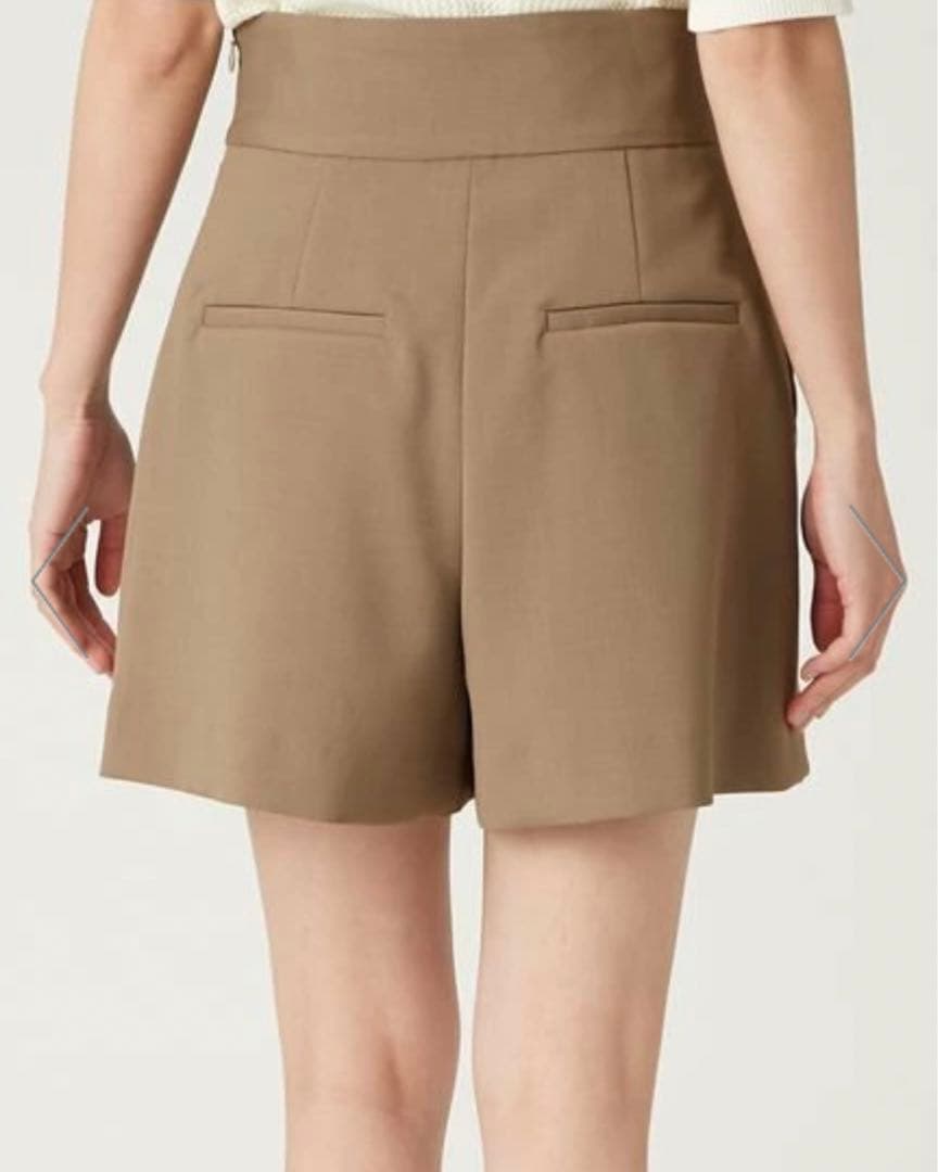 フレイアイディー FRAY ID ツータックキュロットパンツ／ウォッシャブル