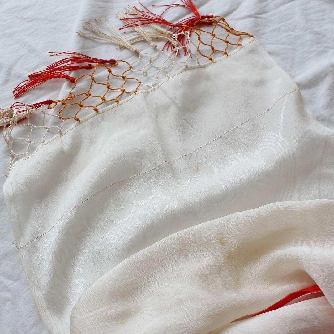 七五三 7歳 女の子 子供 赤 着物 帯 セット