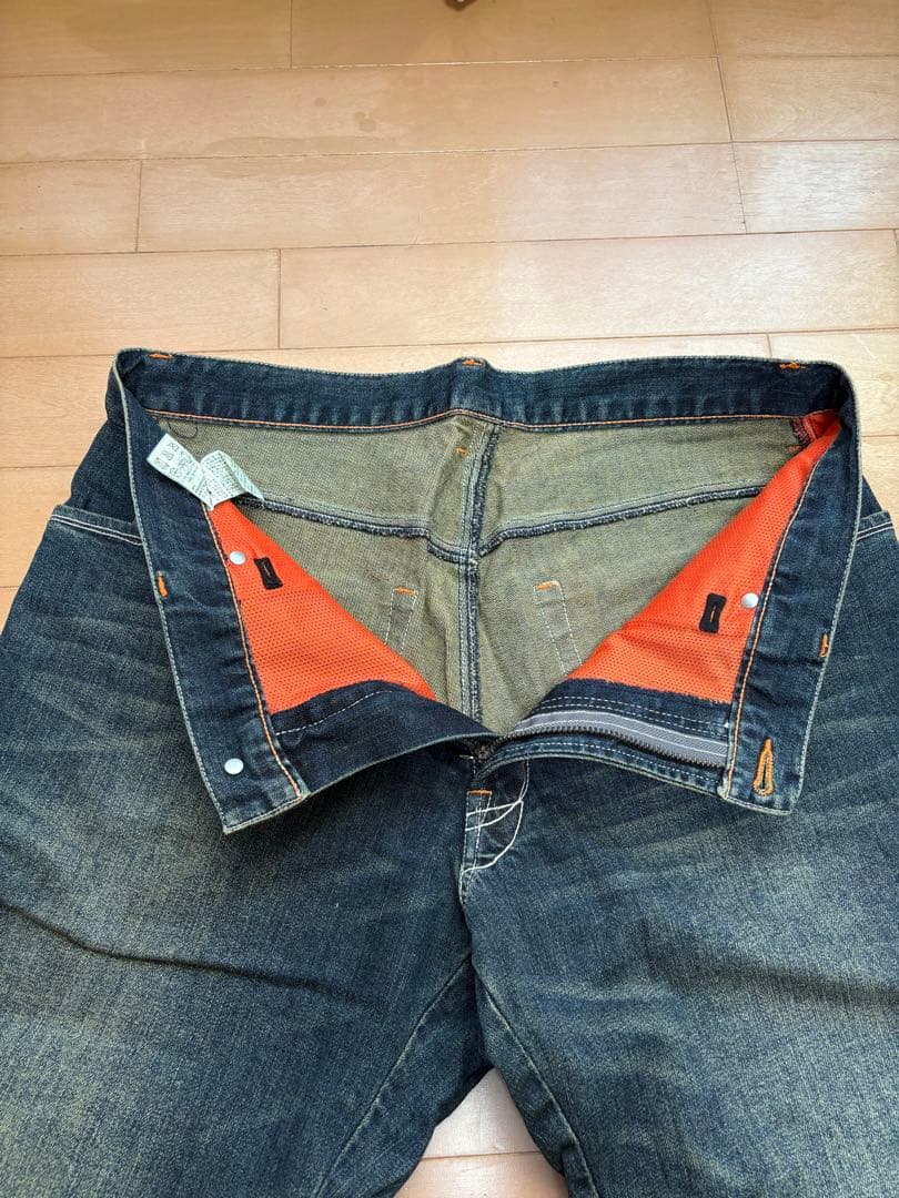 ヒョウドウ　hyod スポーツデニムパンツ　サイズ36 膝パッド付き