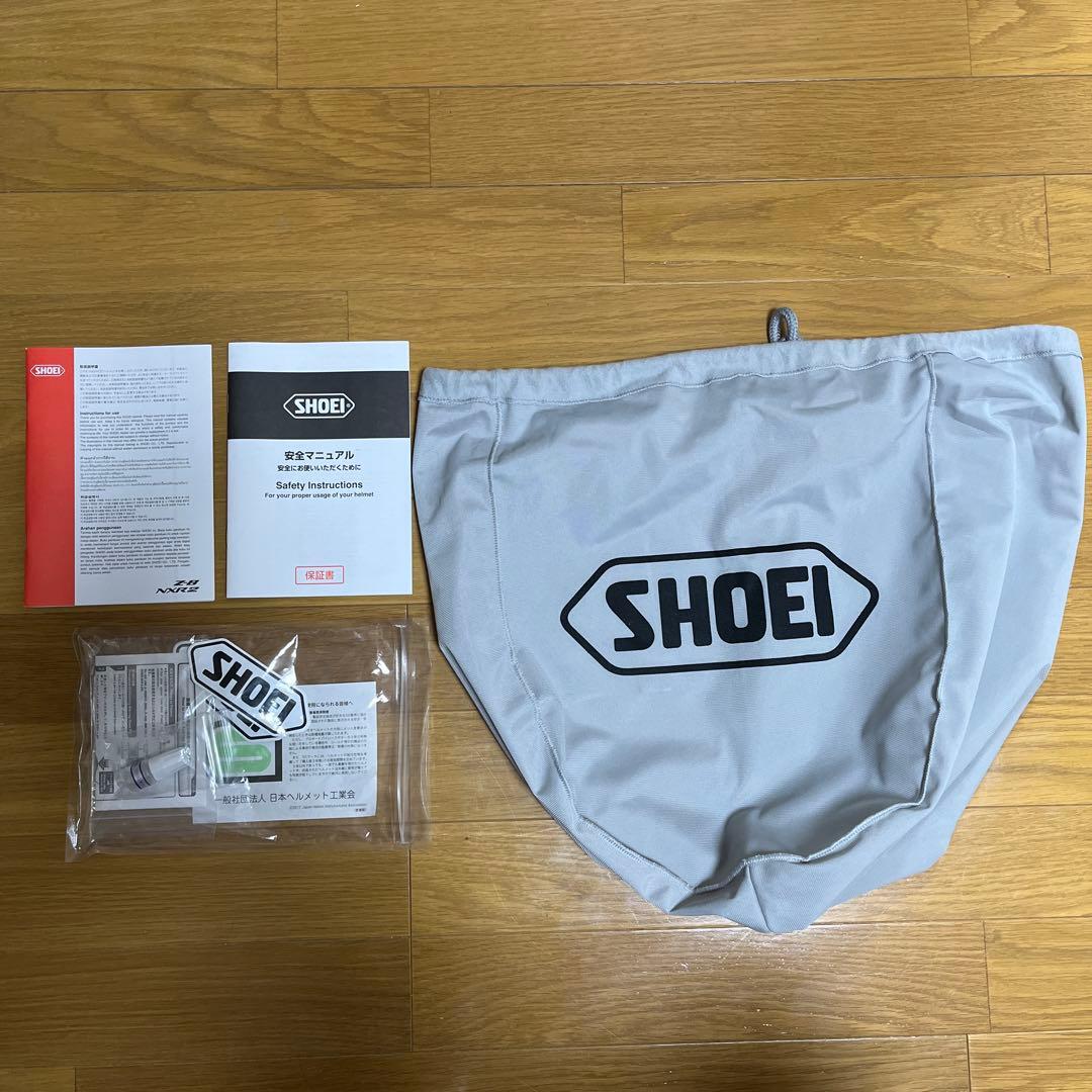 SHOEI Z-8 MM93 RUSH Lサイズ ミラーシールド付き