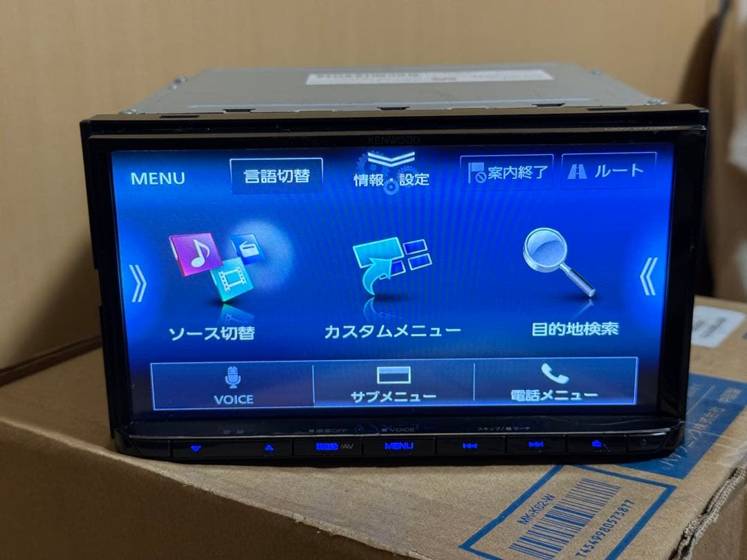 Kenwood カーナビ MDV-D709BT map data2021