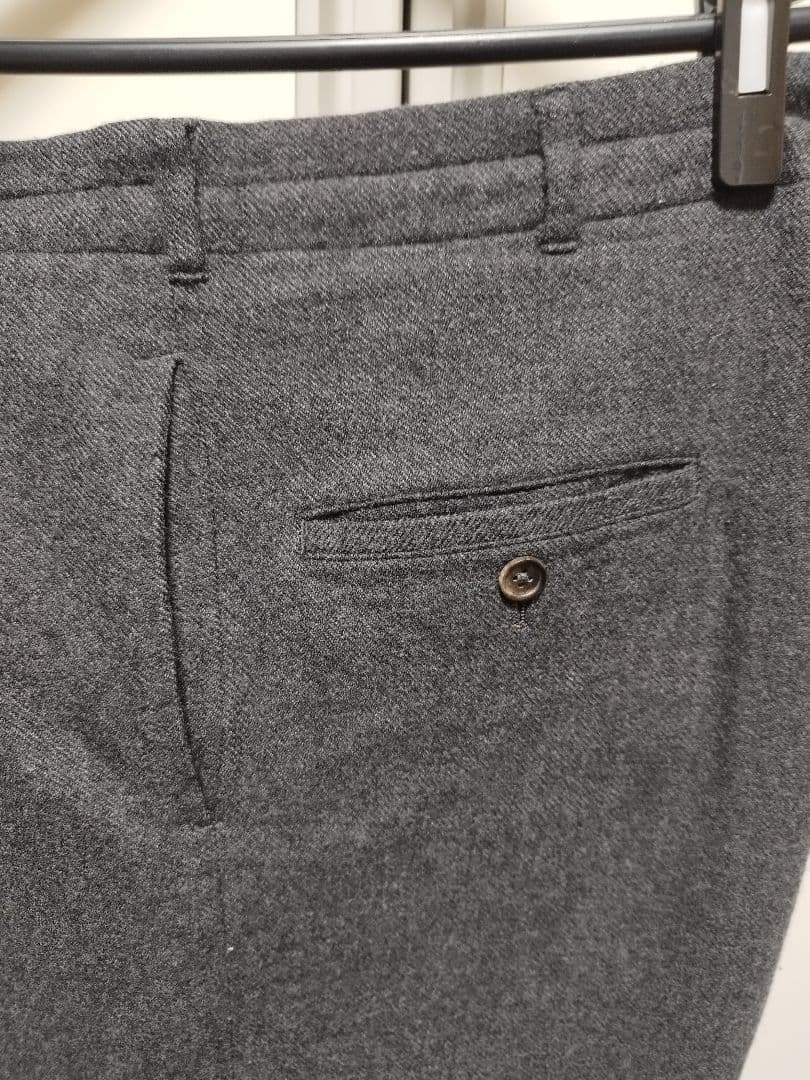 AURALEE Selvedge Wool EasyPants　ウールパンツ　4