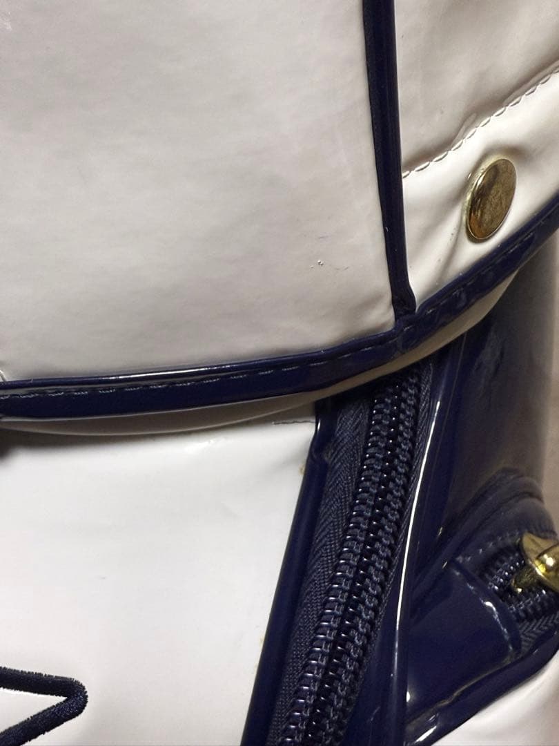 【期間限定値下げ】PEARLY GATES キャディバッグ ホワイト/ネイビー