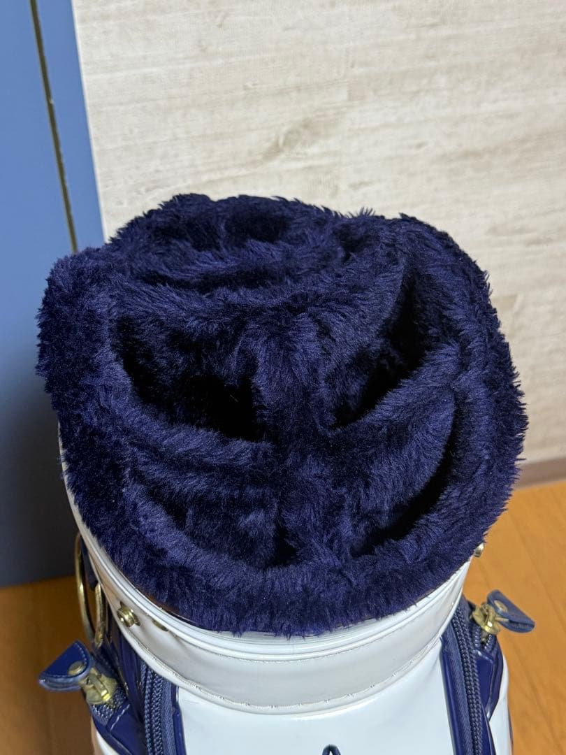 【期間限定値下げ】PEARLY GATES キャディバッグ ホワイト/ネイビー