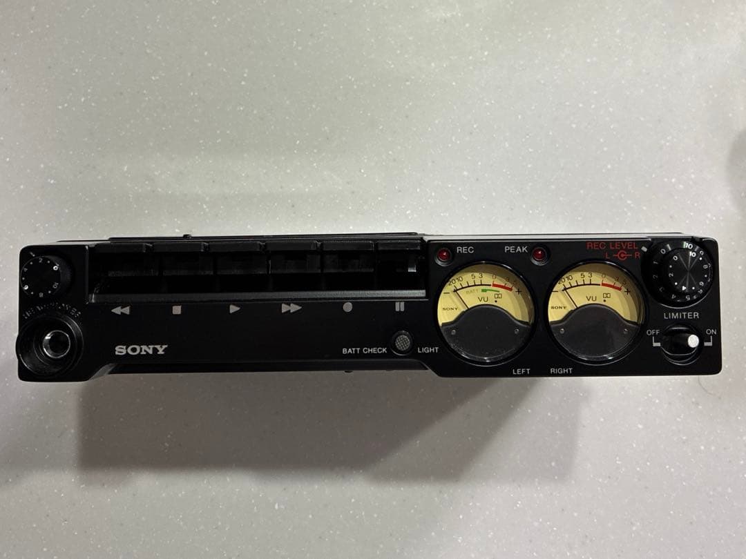 【美品】SONY ソニー ポータブル カセットレコーダー デンスケ TC-D5M