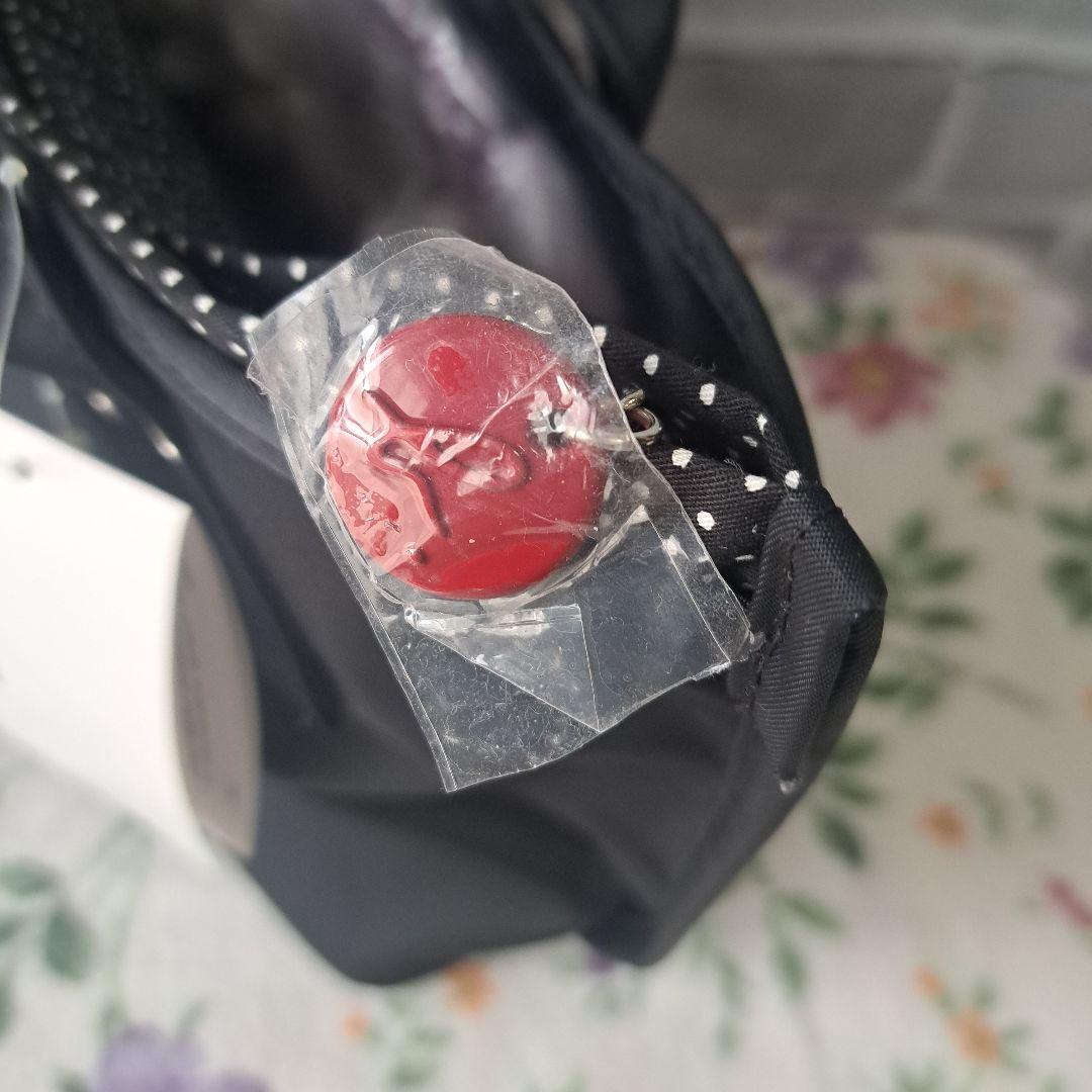 [新品未使用品]アニエスベー ボヤージュ 3室 トートバッグ 黒日本製 ナイロン