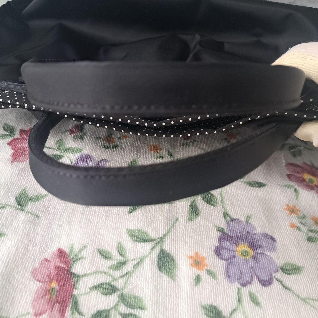 [新品未使用品]アニエスベー ボヤージュ 3室 トートバッグ 黒日本製 ナイロン