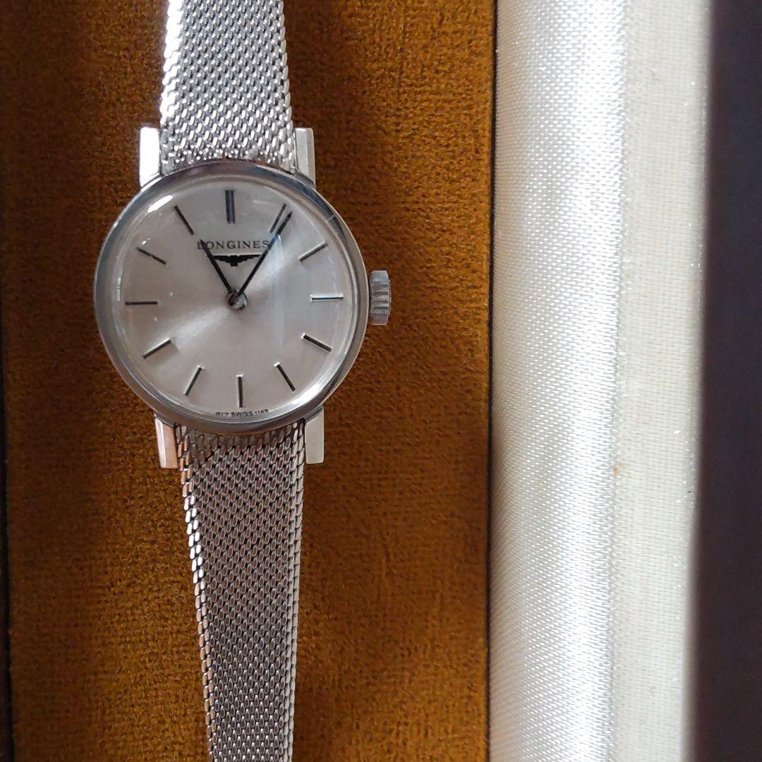 【最終値下】LONGINES レディースアンティーク シルバーダイアル