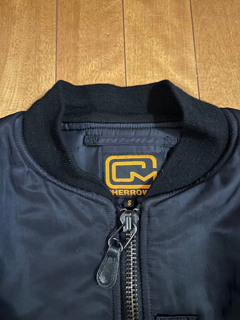 ジャケット・アウター pherrow's C.C. MASTERS MA-1 black S