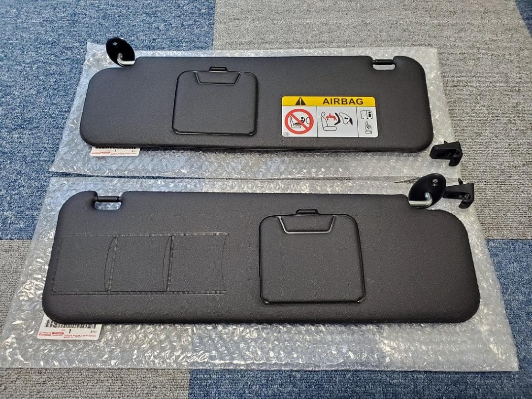 新品　200系ハイエース ダークプライム2　純正サンバイザー　標準/ナロー用　黒