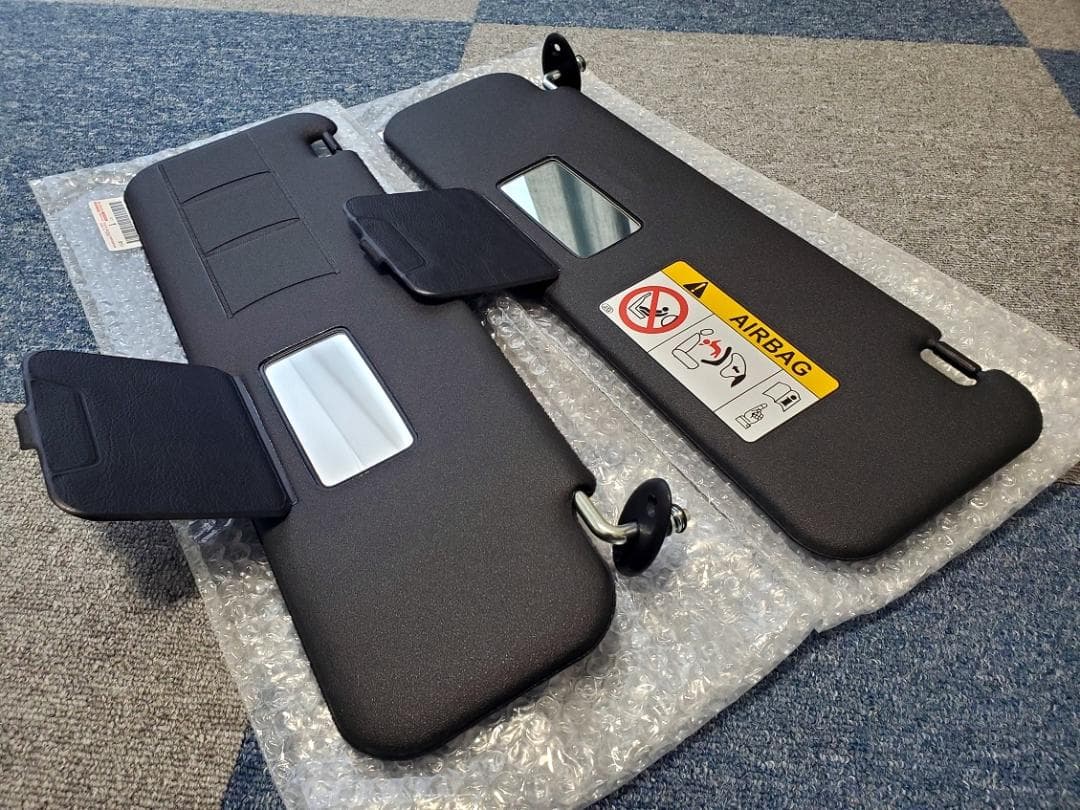 新品　200系ハイエース ダークプライム2　純正サンバイザー　標準/ナロー用　黒