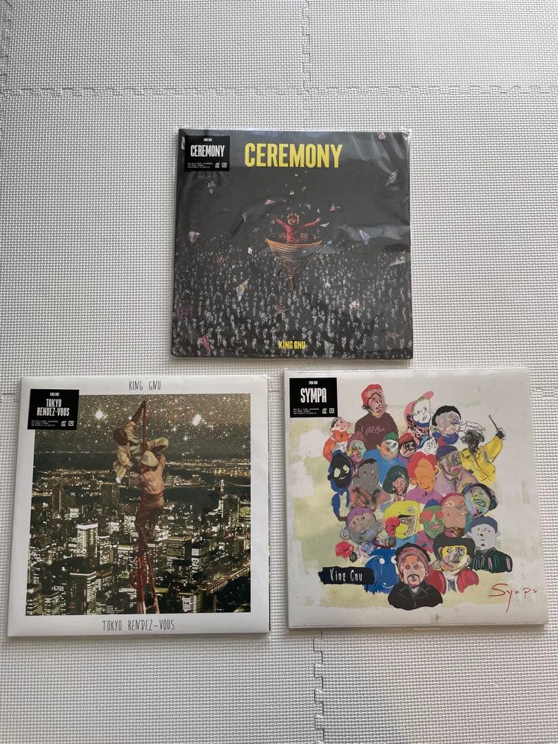 KING GNU レコード3枚セット