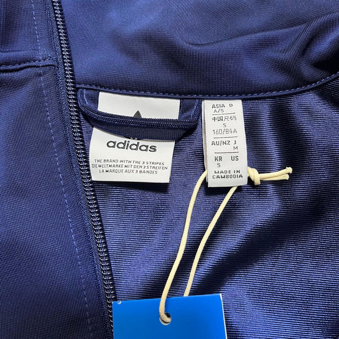 新品アディダスオリジナルス　　トラックジャケットM ネイビー　ファイヤーバード