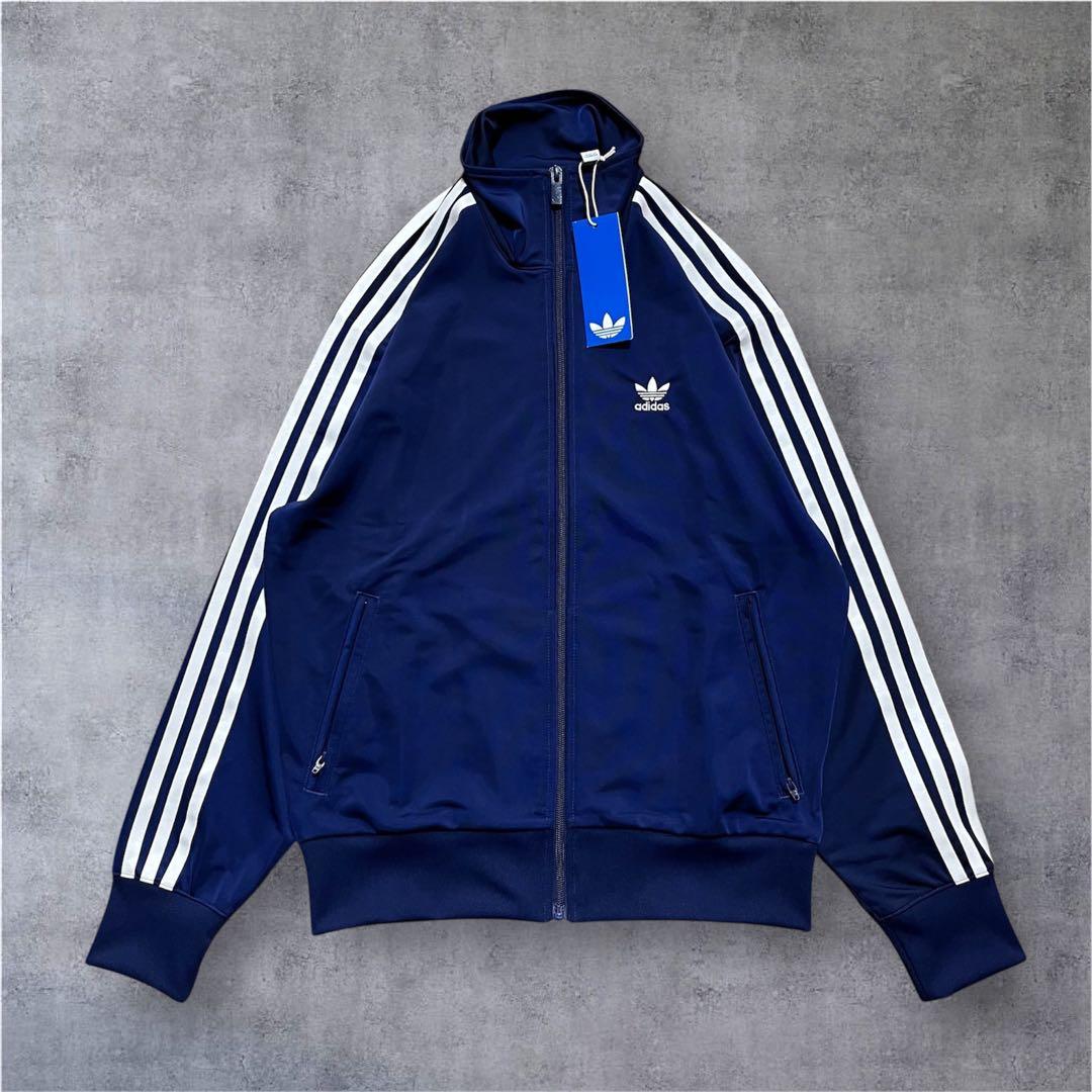 新品アディダスオリジナルス　　トラックジャケットM ネイビー　ファイヤーバード