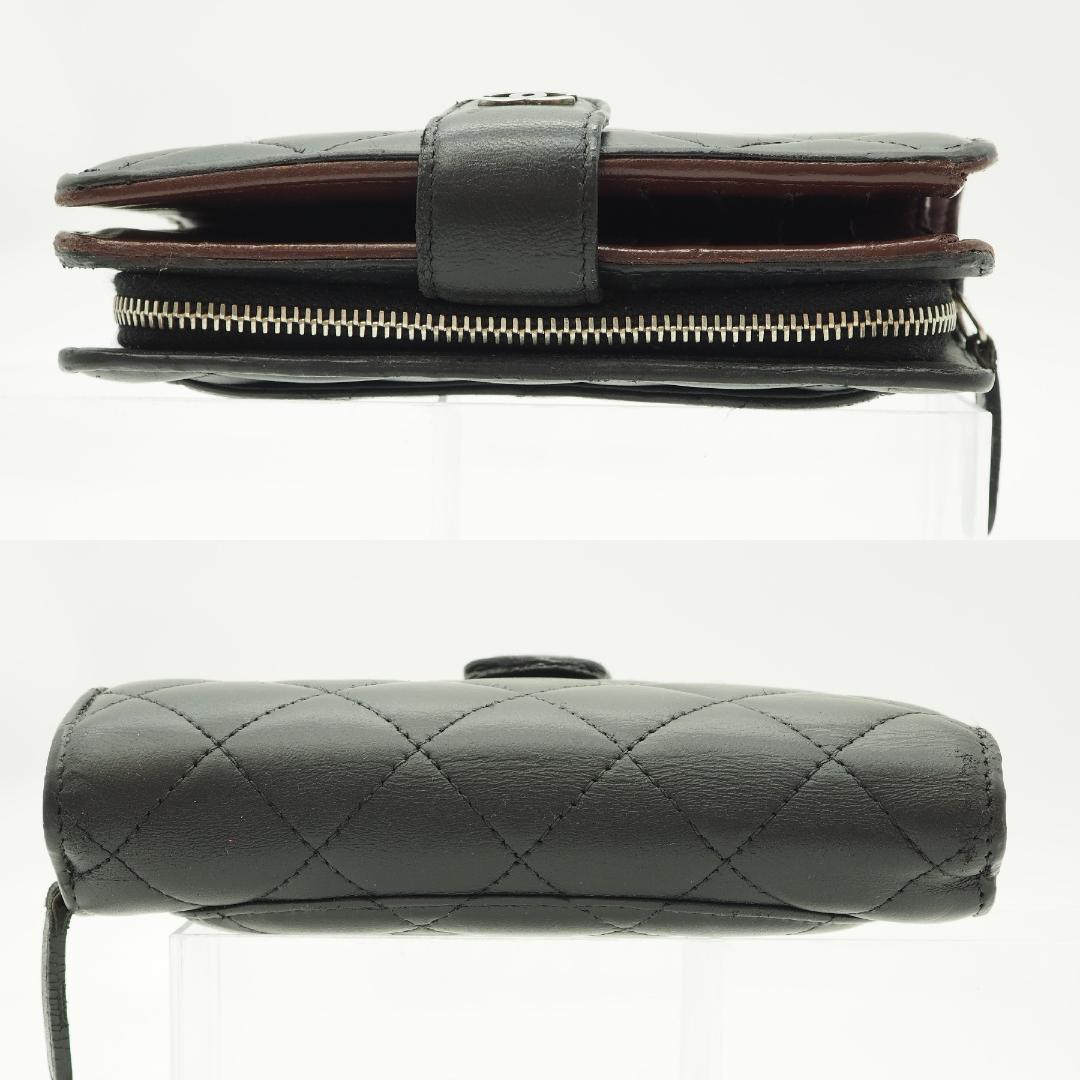 【たまこ】CHANEL シャネル マトラッセ 二つ折り財布 ミドル