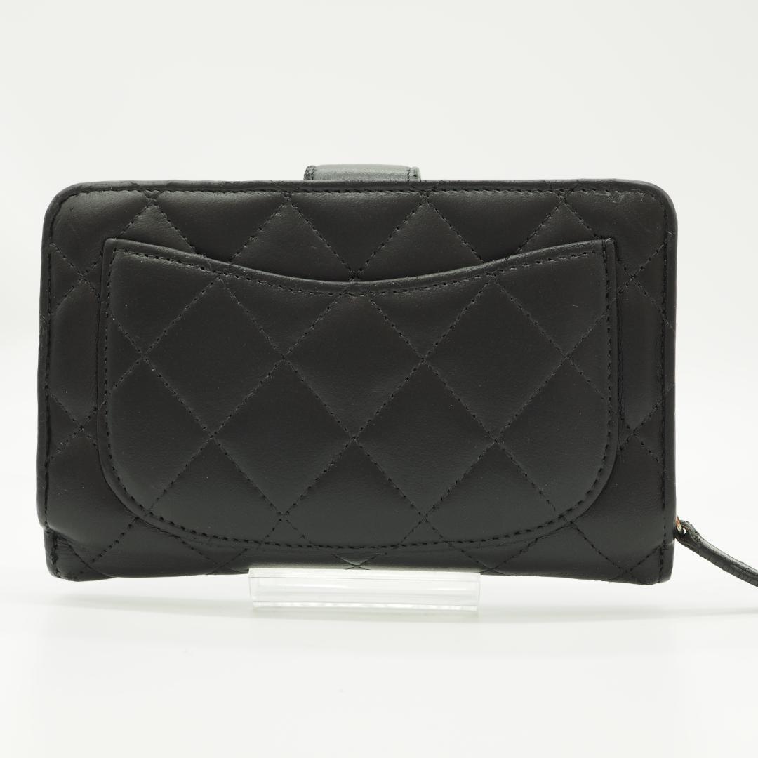【たまこ】CHANEL シャネル マトラッセ 二つ折り財布 ミドル