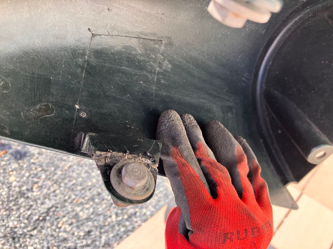 スーパーカブ カブラ シートとリアカウル