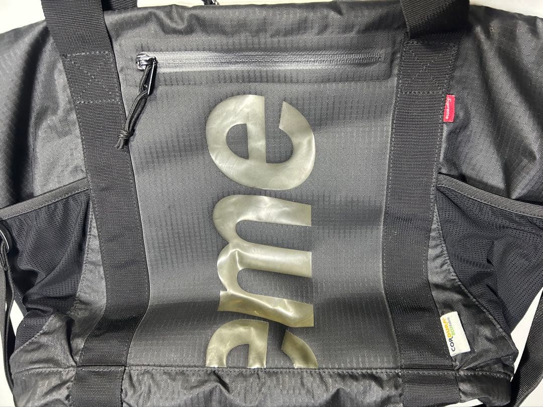 Supreme シュプリーム　ブラック バッグZip Tote トート