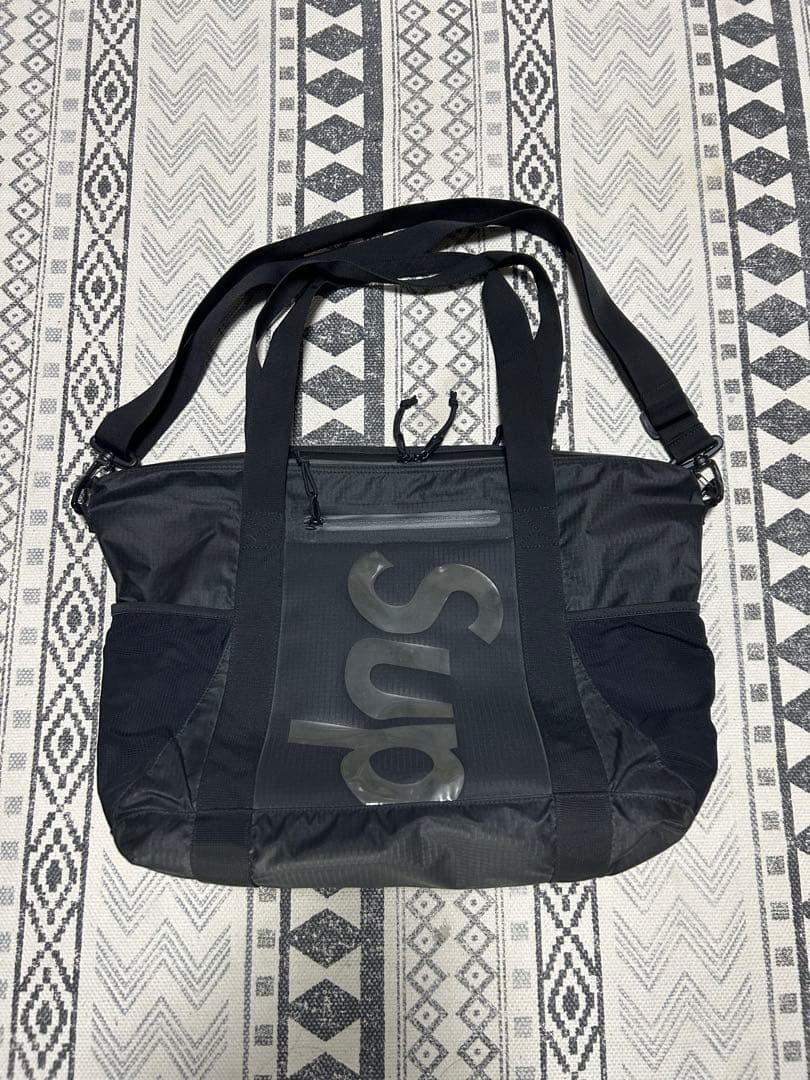 Supreme シュプリーム　ブラック バッグZip Tote トート