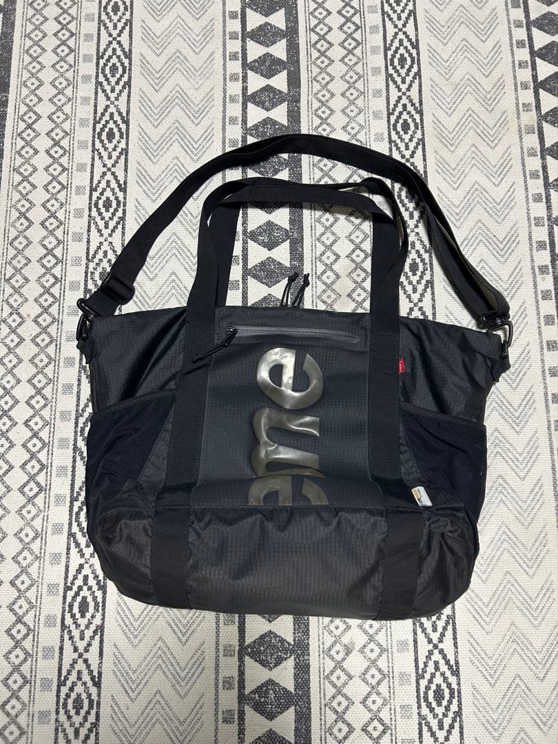 Supreme シュプリーム　ブラック バッグZip Tote トート