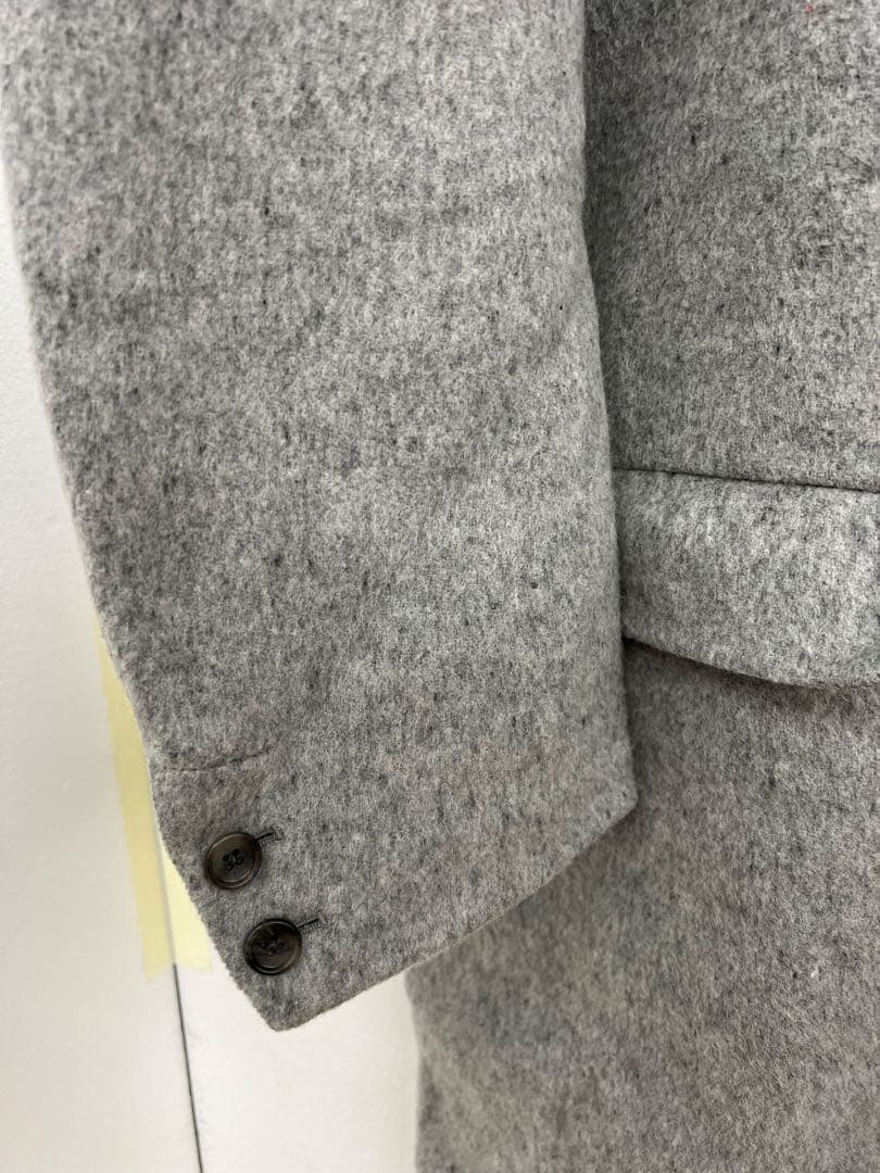 MUJI Labo カシミヤチェスターコート ライトグレー