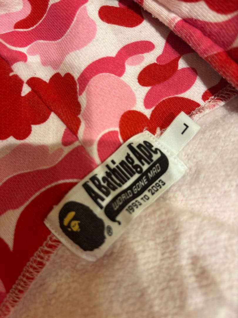 即購入⭕️BAPE カモフラージュ サメフードパーカー