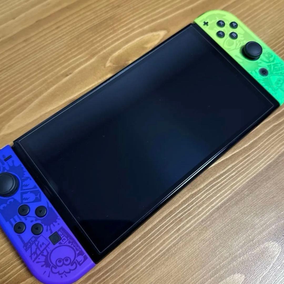 極美品　起動確認済　Nintendo Switch 有機ELスプラトゥーン3