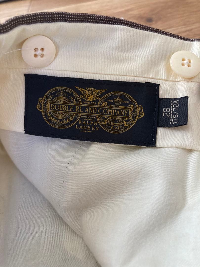 RRL イタリー製ダブルブレストスーツ