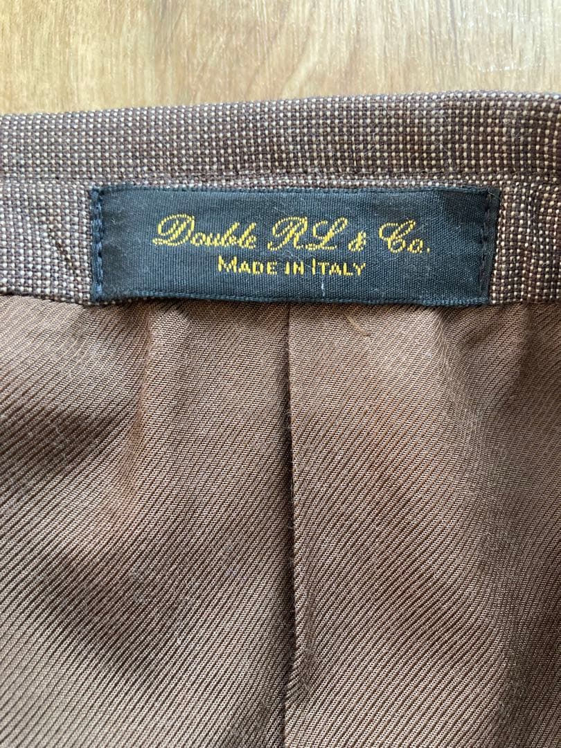 RRL イタリー製ダブルブレストスーツ