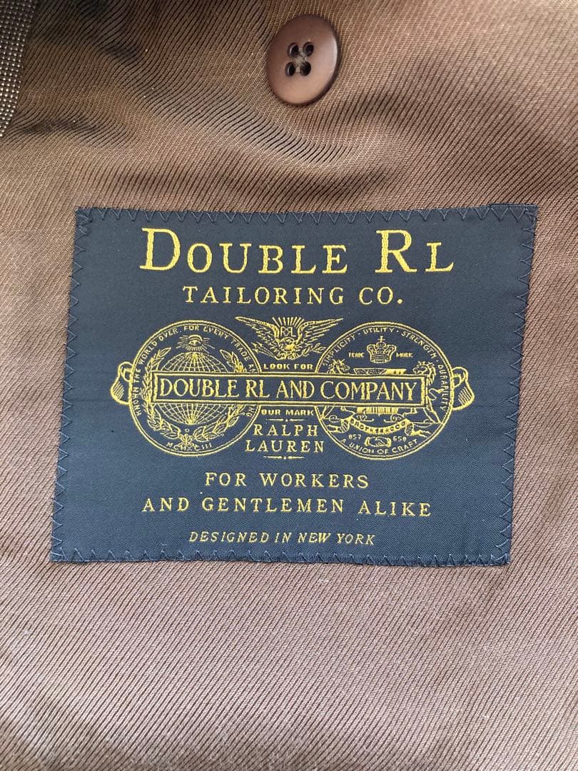 RRL イタリー製ダブルブレストスーツ
