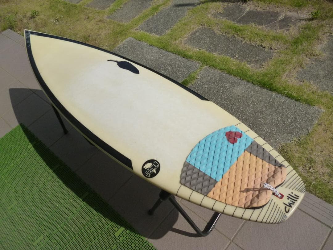 に*ふ様 チリサーフボード「SPAWN」モデル　ショートボード
