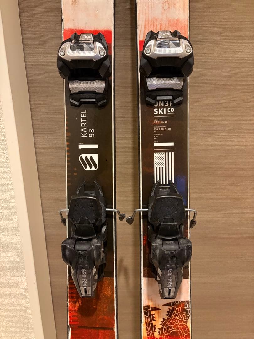 スキー ON3P KARTEL 98 176 marker griffon 13