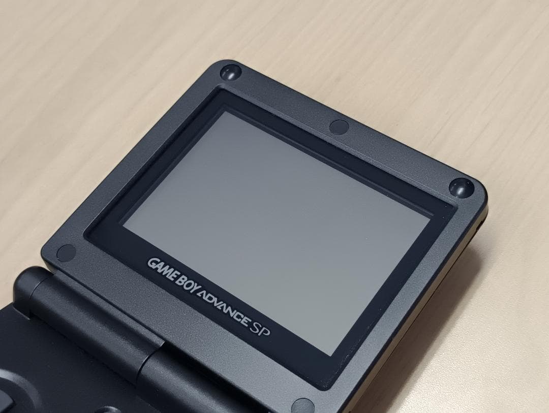 極美品 ゲームボーイアドバンスSP オニキスブラック(中古品)