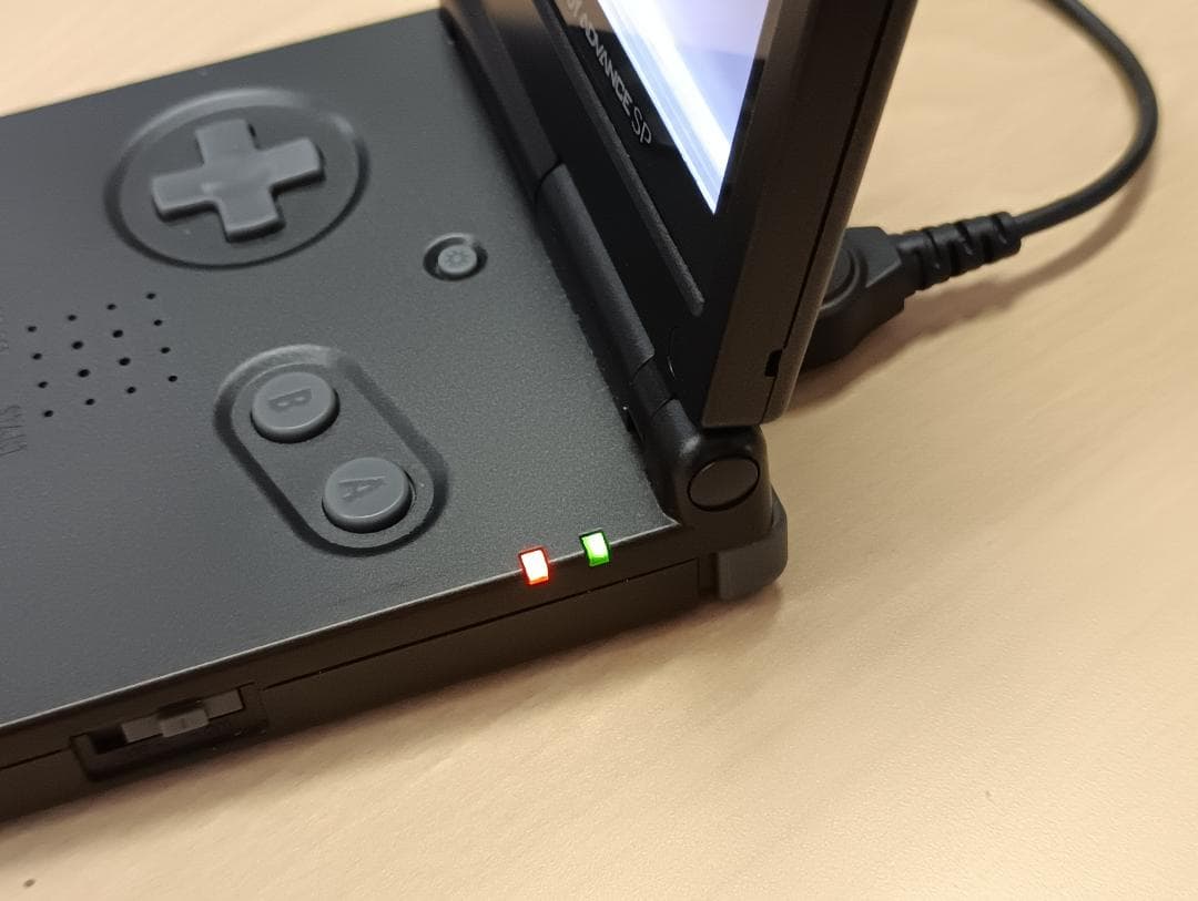 極美品 ゲームボーイアドバンスSP オニキスブラック(中古品)