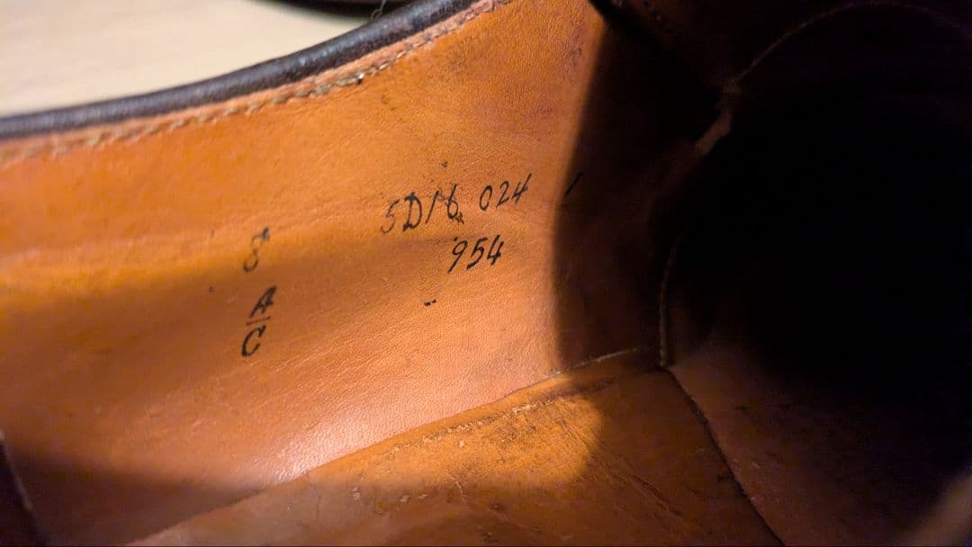 【早い者勝ち】オールデン 954 コードバン バーガンディ モンクストラップ