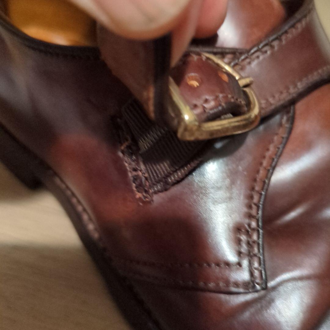 【早い者勝ち】オールデン 954 コードバン バーガンディ モンクストラップ