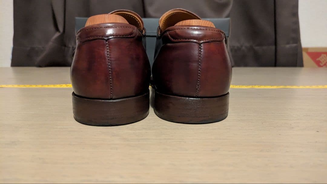 【早い者勝ち】オールデン 954 コードバン バーガンディ モンクストラップ