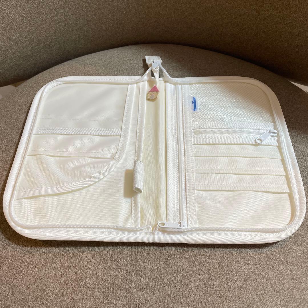 ら*ら様 ファミリア familiar 母子手帳ケース ピンク 女の子 ベビー