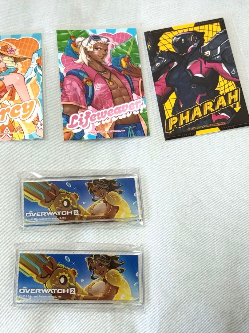 オーバーウォッチ　ラッフル　くじ　キリコ　C賞D賞F賞　アクリルキーホルダー