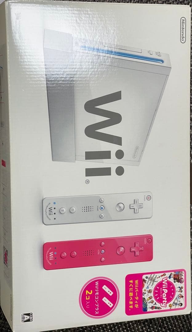 任天堂　Wii本体一式（Wii party同梱版）