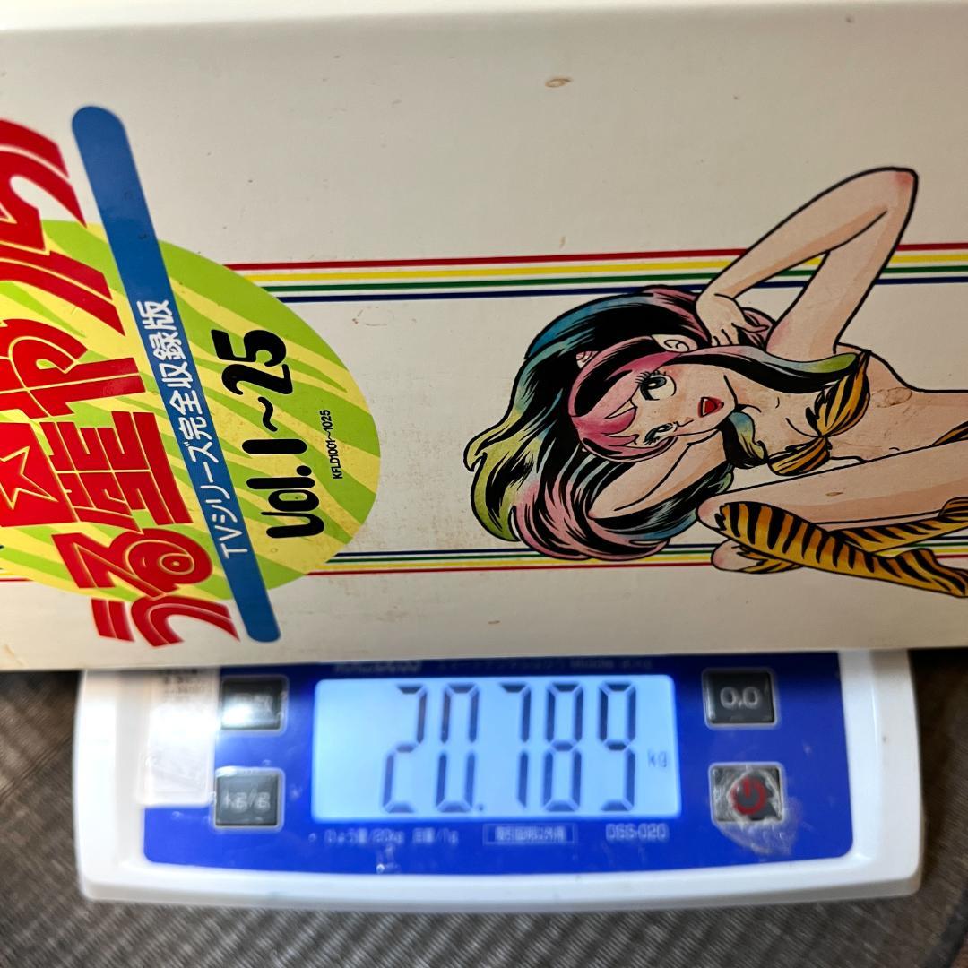 レーザーディスク　うる星やつら LD-BOX、TV完全収録　 50枚組