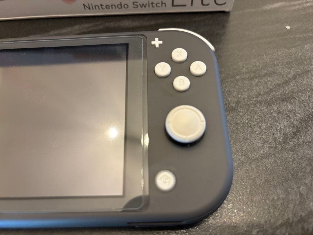傷なし！超美品Nintendo Switch Lite グレー 本体　ケース付き