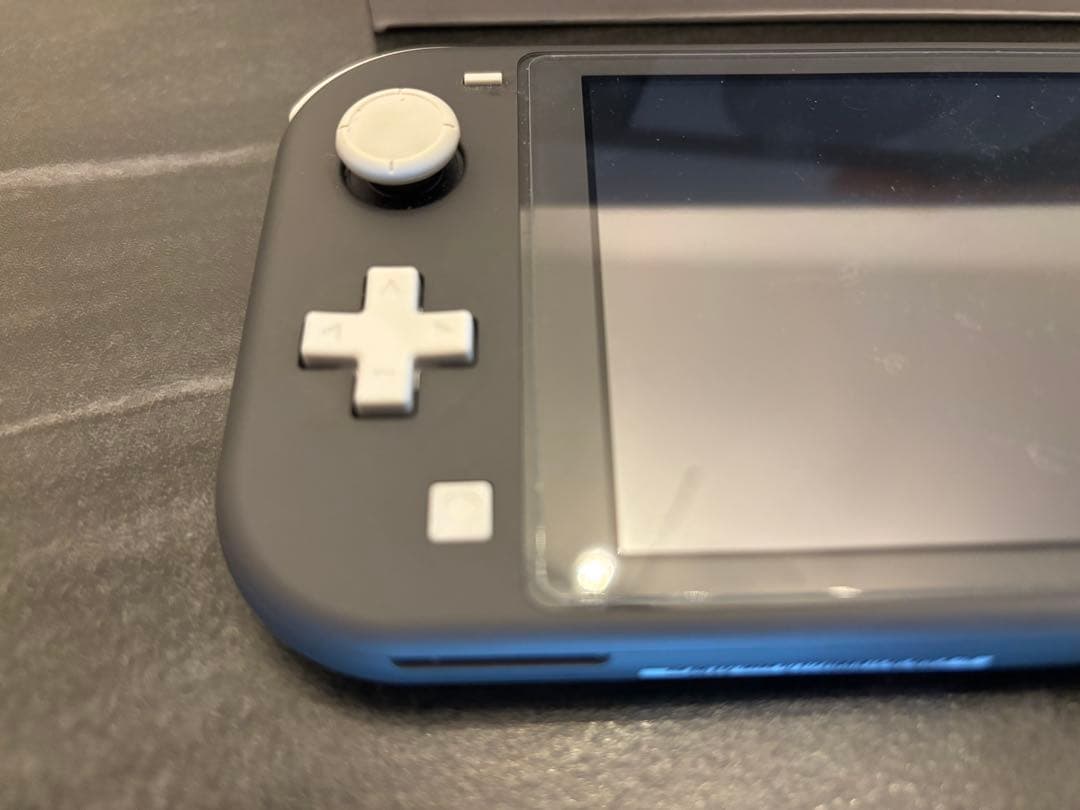 傷なし！超美品Nintendo Switch Lite グレー 本体　ケース付き