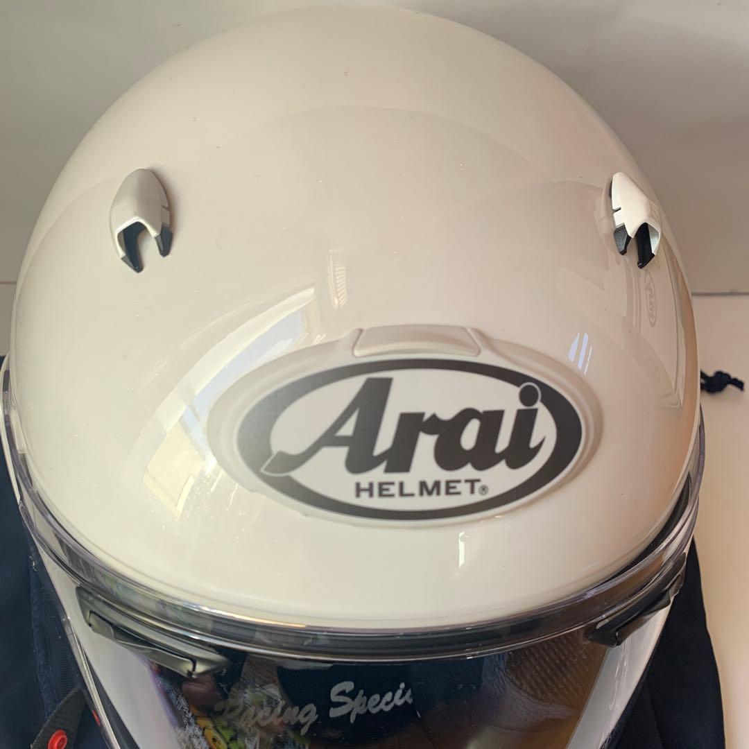 Arai Astro GX XLサイズ　61,62cm グラスホワイト