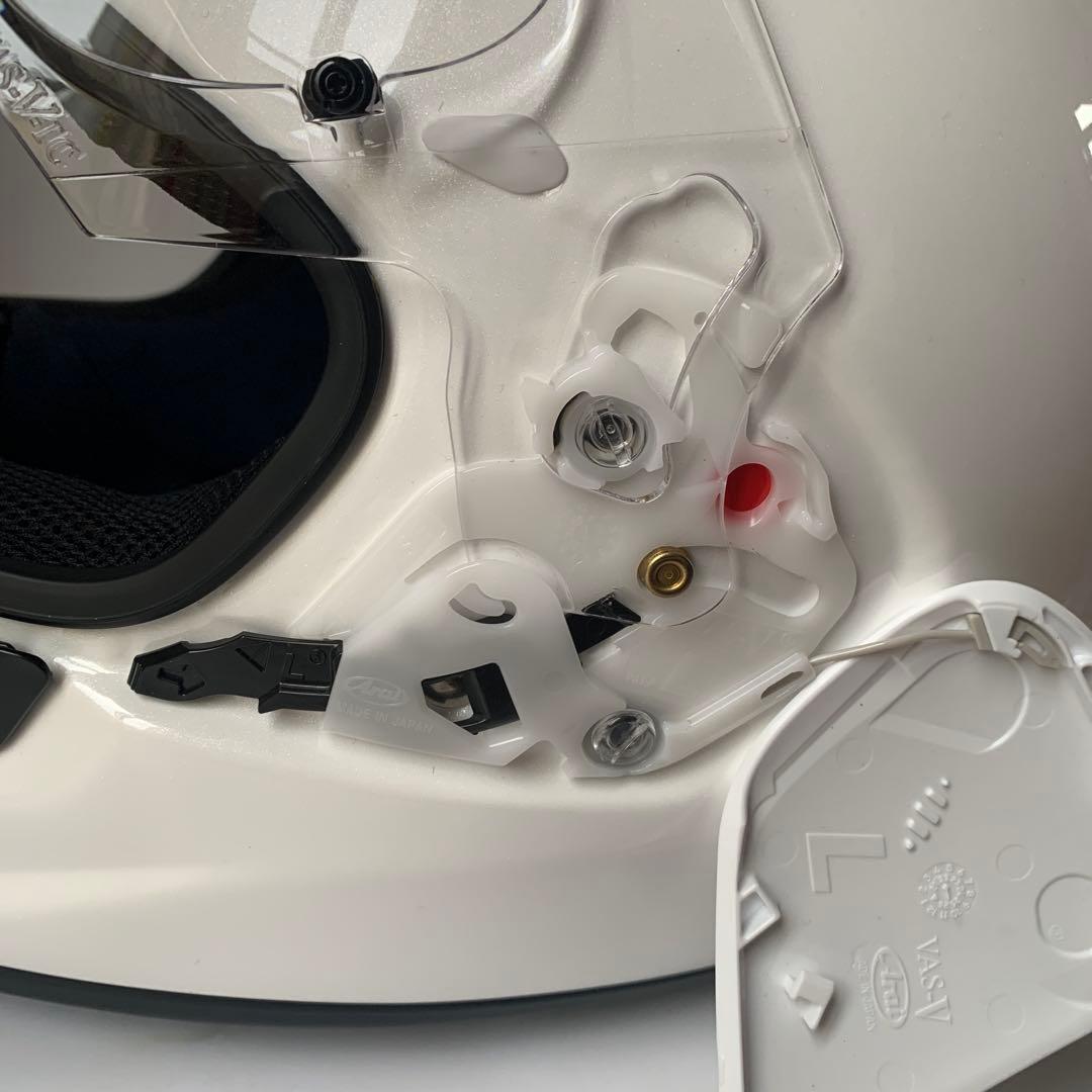 Arai Astro GX XLサイズ　61,62cm グラスホワイト