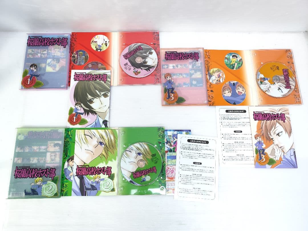 DVD 桜蘭高校ホスト部　1~9巻　BOX付属　全巻セット　セル版